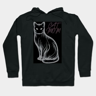 Cat Mom # 1 Hoodie